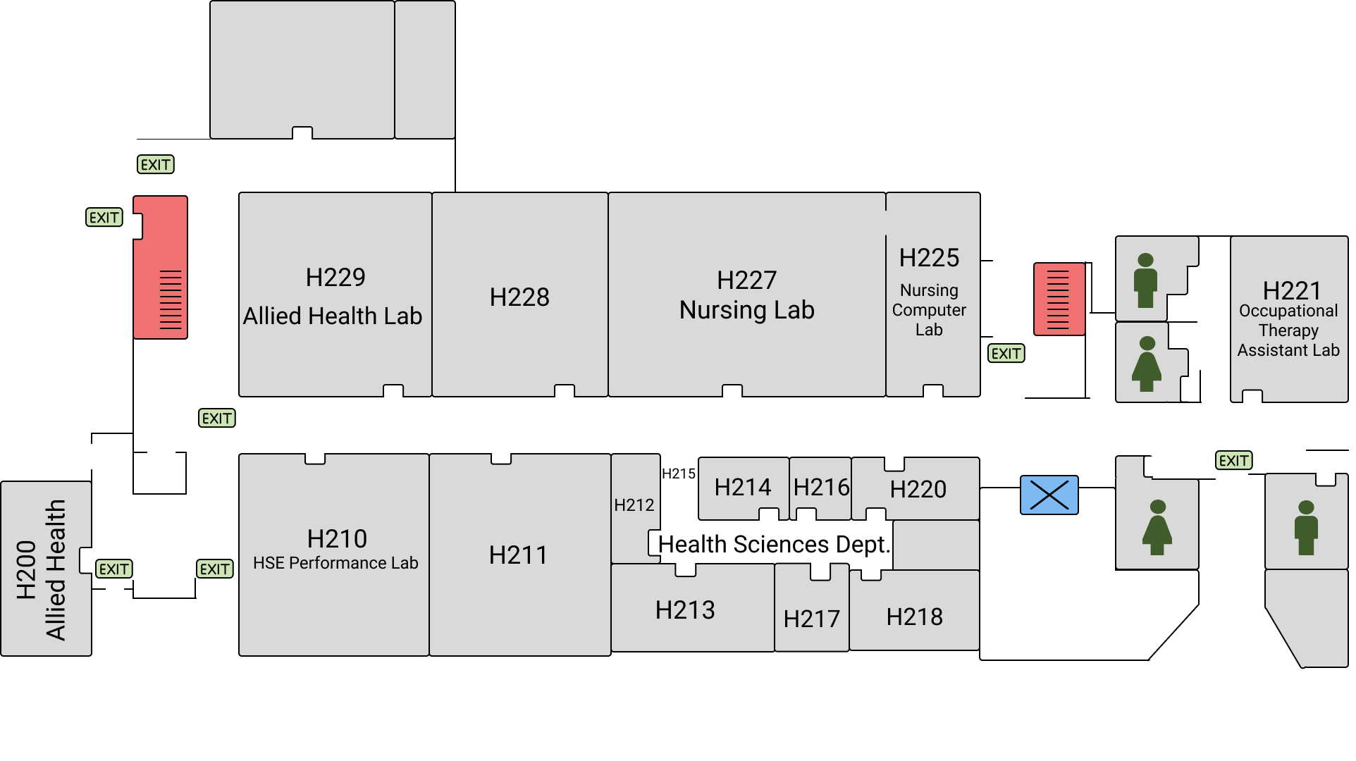 Hunterdon Hall - Second Floor