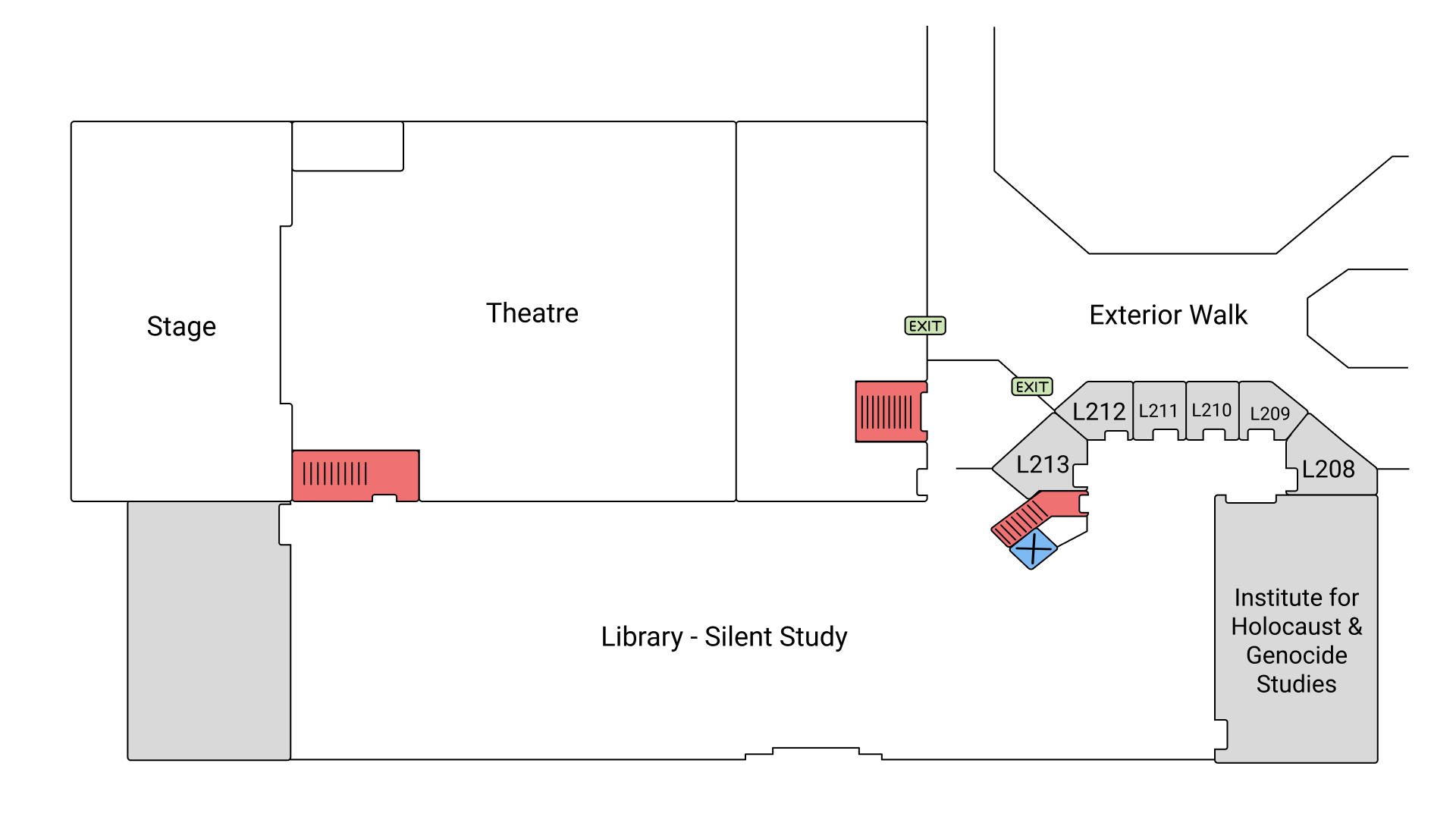 Library/Theatre - Second Floor