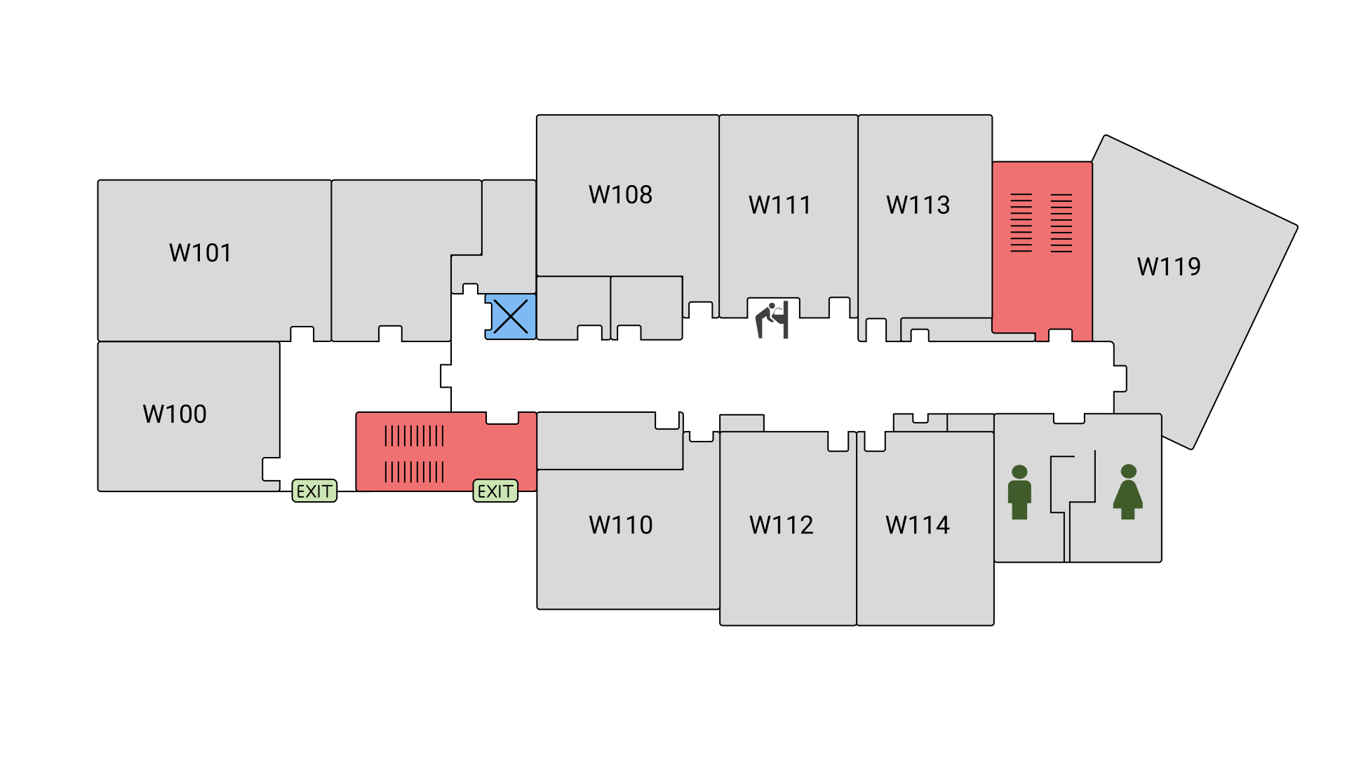 West Building - First Floor