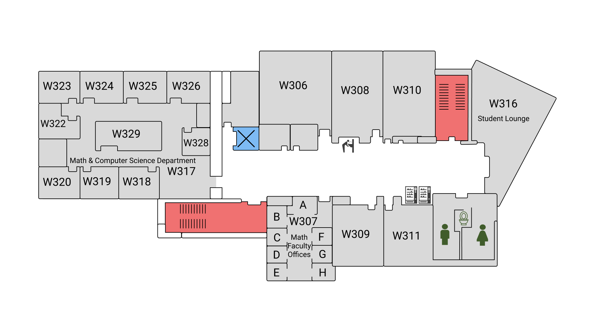 West Building - Third Floor