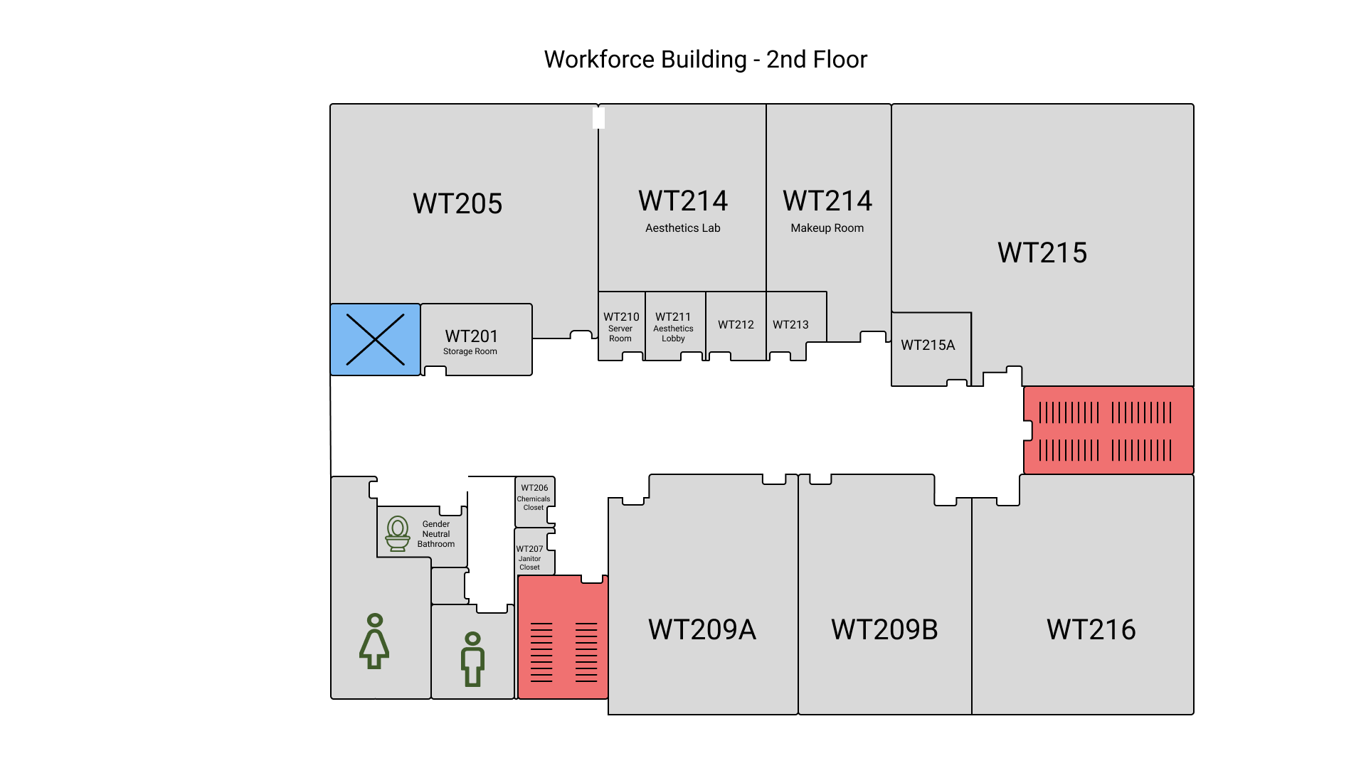 Workforce Training Center - Second Floor